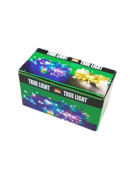 True Light String Lights, Multicoloured LED Bulbs,