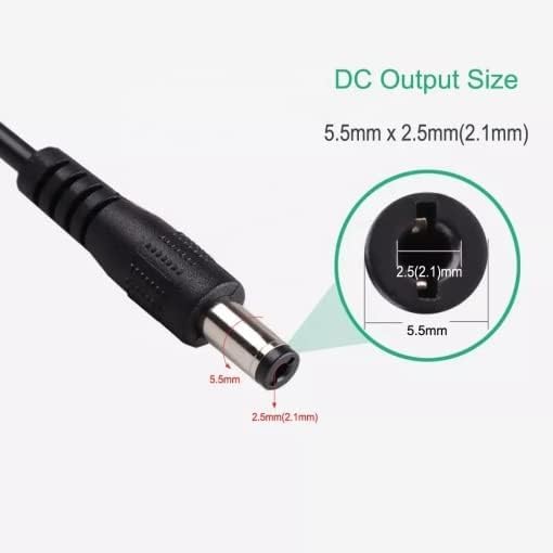 كابل طاقة USB الى منفذ محول بجهد 5 فولت 12 مقاس 5.5 × 5.1 ملم لمكبر صوت