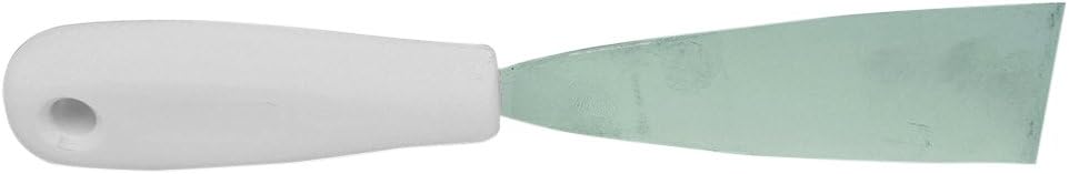 Maya Stainless Steel Spatula with PP Handle Stiff (40 mm) White 88042