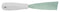 Maya Stainless Steel Spatula with PP Handle Stiff (40 mm) White 88042