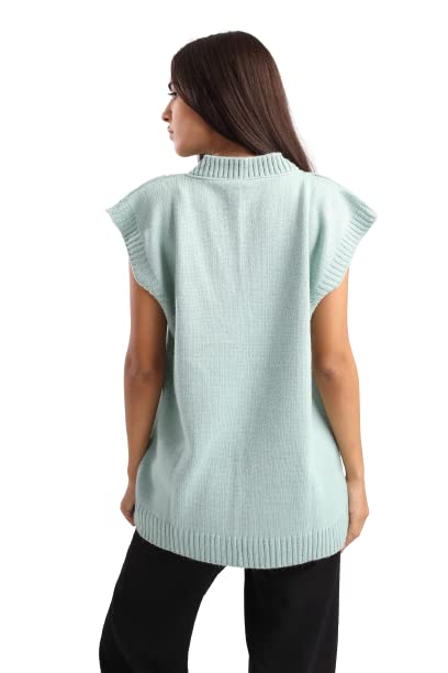 In-Vested In You Sweater Vest-Mint-one size