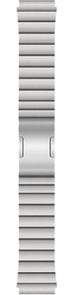 Generic 22mm Titanium Metal Watch Band for HUAWEI GT 3 Pro 46mm / GT3 GT 2 46mm / GT2 Pro Wrist Band Bracelet (Silver)