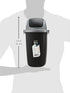 Max Plast Plastic Trash Bin with Swing Lid