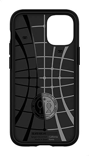 Spigen Hybrid NX Case Designed for iPhone 12 Mini (2020) - Matte Black