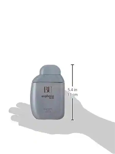 BU Euphoria Sense for Men, Eau De Toilette - 90 ml - Safqqa Egypt