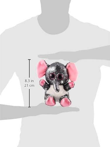 Glitter motsu rabbit soft plush toy - multi color