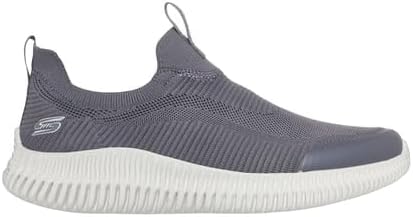 Skechers Men Casual Shoes Dark Grey Comfort Lightweight Sneakers