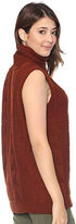 Carina High-Neck Sleeveless Pullover with Ribbed Trim for Women