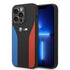 BMW iPhone 14 Pro Case– Black with Colored Sides, Silicone, Anti-Scratch, Shock Absorption, Easy Snap-on, Signature Logo.