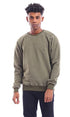 Ravin Men's 96034 Slip-On Heather Olive Long Sleeve Sweatshirt