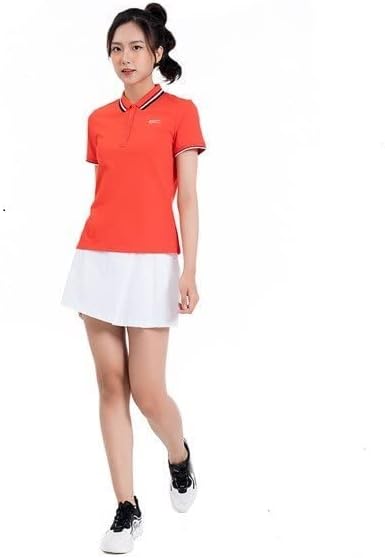 ANTA SS Polo for Women - Ironstone Red, XL