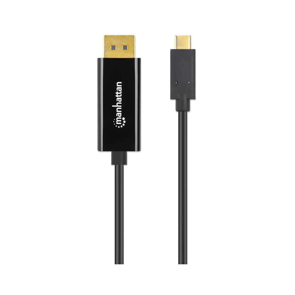 كابل مانهاتن USB-C إلى DisplayPort – 4K 60Hz، طول 1 متر
