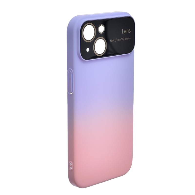 Silicone Back Phone Protection Cover With Amazing Design And Safety Edges For Iphone 15 - Multi Color