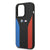 BMW iPhone 14 Pro Case– Black with Colored Sides, Silicone, Anti-Scratch, Shock Absorption, Easy Snap-on, Signature Logo.