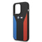 BMW iPhone 14 Pro Case– Black with Colored Sides, Silicone, Anti-Scratch, Shock Absorption, Easy Snap-on, Signature Logo.