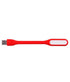 كينديكس KX2321 ضوء LED USB مرن للابتوب، 5 فولت - أحمر