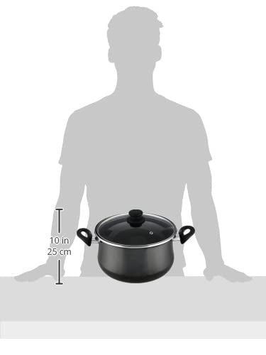Vitrinor Cooking Pot 26cm - Authentique Crystal- Dark Grey- Have Scratches - No Box