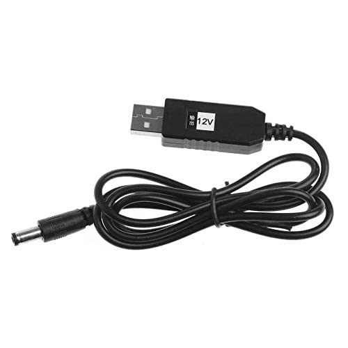 محول USB عام للشحن من 5 إلى 12 فولت مناسب لباور بنك و للهواتف