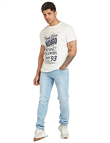 Splash DNM Printed Cotton Round-Neck Short-Sleeve T-shirt For Men XXL