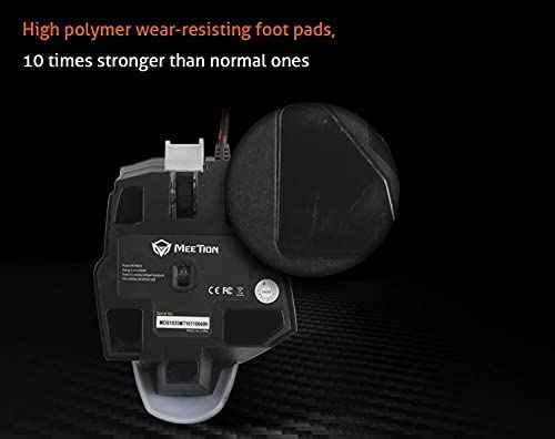 Meetion M975 USB Corded Gaming Mouse – 2000 DPI for PC & Laptop – Safqqa Egypt