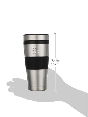 Berghoff  travel mug 0,5L-	Black/White