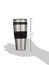 Berghoff  travel mug 0,5L-	Black/White