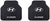 Generic Hyundai car pedals, 2 pieces - black