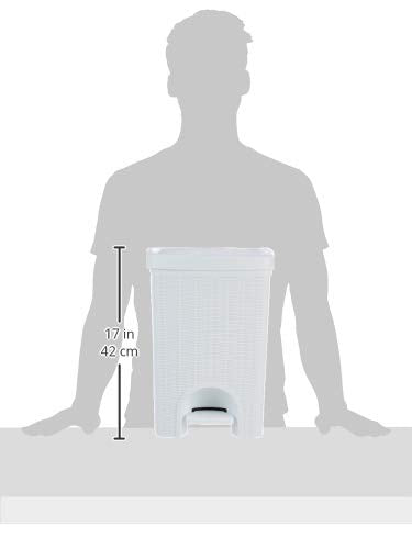 Stefanplast Dustbin ELEGANCE white