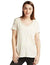 Lee Cooper Short SLeeves Wide V Neck T-Shirt for Women - Safqqa Egypt