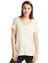 Lee Cooper Short SLeeves Wide V Neck T-Shirt for Women - Safqqa Egypt