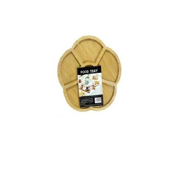 Flamer Wooden Rose Serving Tray – Elegant Design