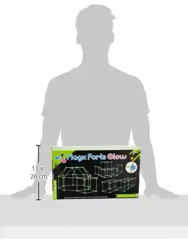 Luminous diy castle building / puzzle diy tent (81pcs) magic forts glow