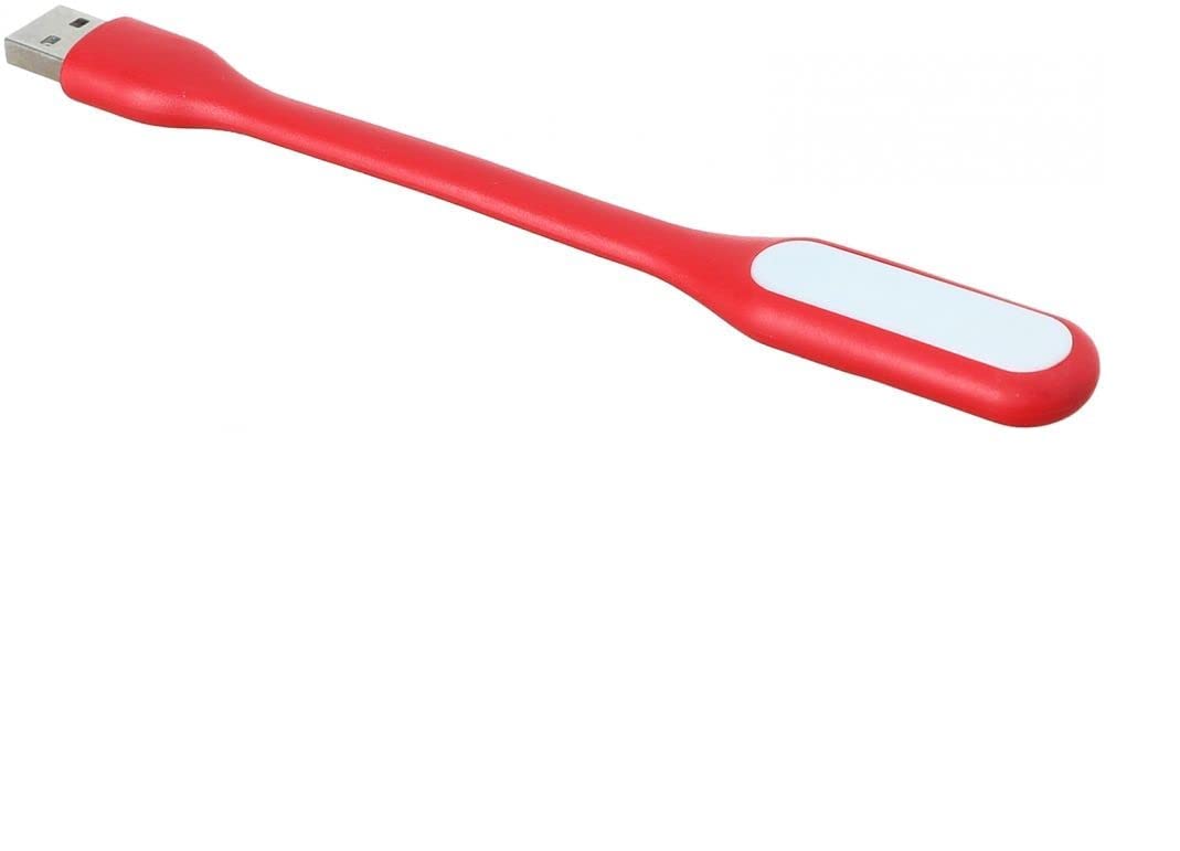كينديكس KX2321 ضوء LED USB مرن للابتوب، 5 فولت - أحمر
