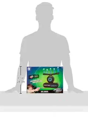 Floating target game with soft bullet for boys, 5 bullets