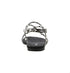 Sprox Patterned Strappy Flat Sandals with Side Buckle for Women