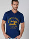Lee Cooper Printed T-Shirt with V-Neck and Short Sleeves - Safqqa Egypt