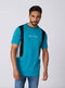 Printed T-shirt with Round Neck and Short Sleeves - Safqqa Egypt