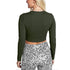 Sportswear- Crop Sport Top Long Sleeves