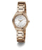 Guess Women’s Watch with Rose Gold Tone Case, White Dial – Quartz