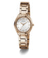 Guess Women’s Watch with Rose Gold Tone Case, White Dial – Quartz