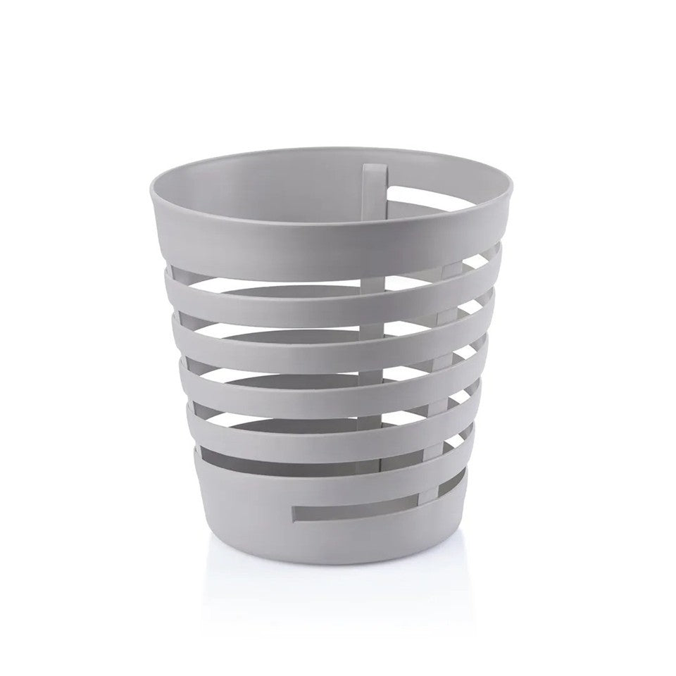 Max Plast Plastic Waste Bin ,Gray - Safqqa