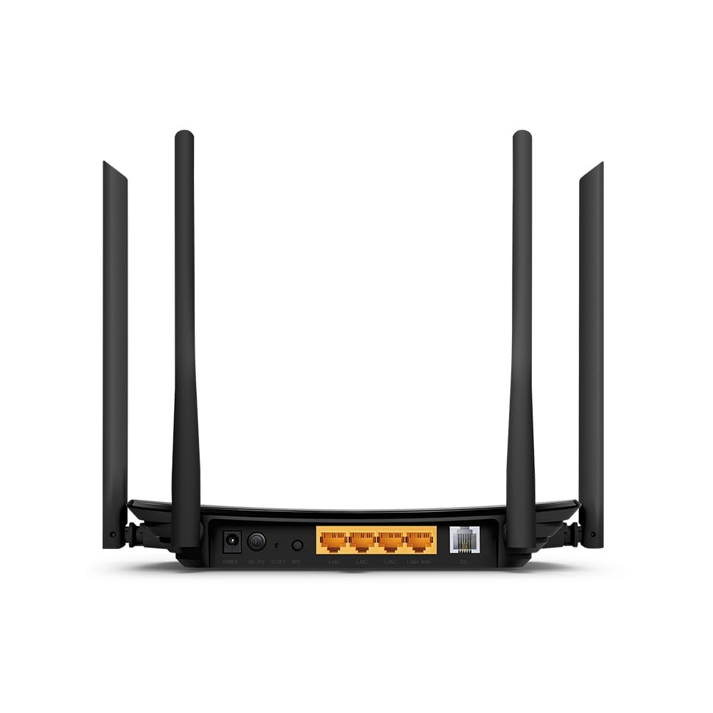 راوتر مودم لاسلكي VDSL وADSL AC1200 ارتشر VR300 من تي بي لينك - اسود