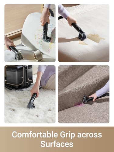 Dreame N10 Spot Cleaner, 12000Pa Suction with Penetrative Spray Carpet Cleaner, 60°C Hot Water Stain Removal, Self-Cleaning Hose, Lightweight Multi-Surface Cleaning with Stain Tools,-Have Scratches