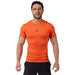 Magma Front Logo Back Camouflage Pattern Short Sleeves Sports T-Shirt for Men - Safqqa Egypt