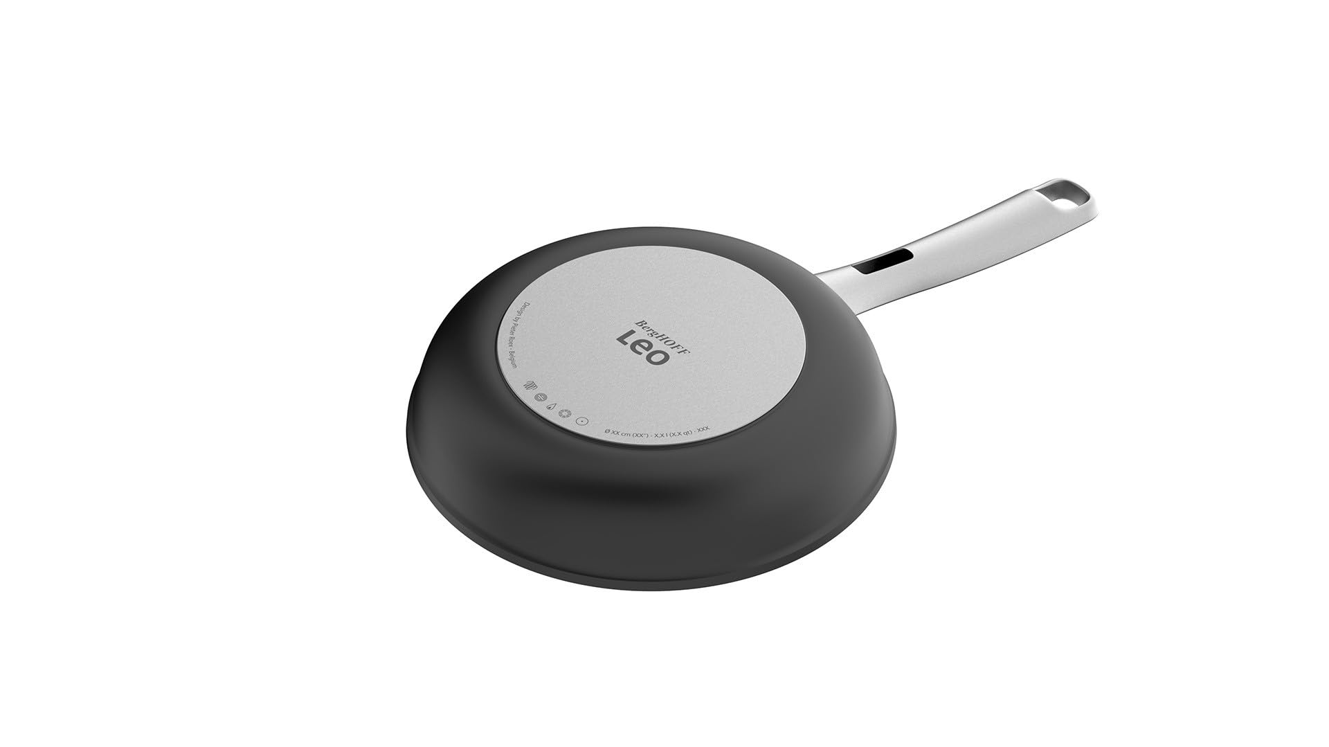 قدر بيرغوف Phantom سيراميك غير لاصق 7 بوصة – سعة 2.1 لتر مع غطاء مصفاة