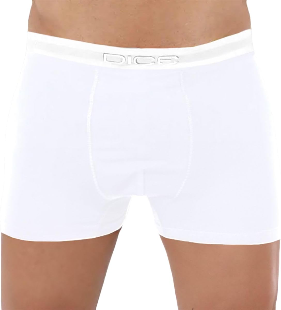Dice Mens pack of one solid lycra Boxer Shorts