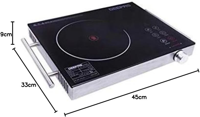 موقد الأشعة تحت الحمراء الرقمي من جيباس GIC6920 جهازاً قوياً وفعالاً لتسهيل عملية الطهي بسرعة وكفاءة. يتميز بتقنية التسخين بالأشعة تحت الحمراء المتطورة التي توفر توزيعاً متساوياً للحرارة وطهيًا موفرًا للطاقة دون لهب مفتوح