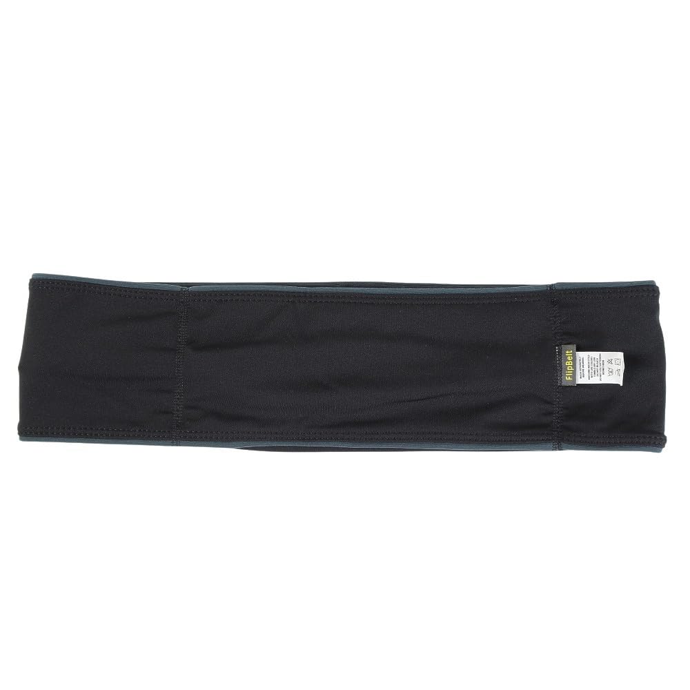 FlipBelt Black Zipper – Running & Workout Waist Belt