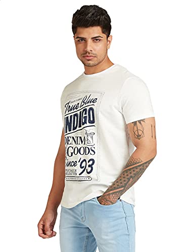 Splash DNM Printed Cotton Round-Neck Short-Sleeve T-shirt For Men XXL