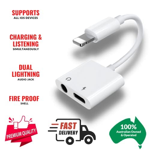 Joyroom S-Y104 Ben Series Lightning Audio and Charging Cable - White